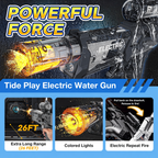 Ultimate Battle Blaster Electric Water Gun - High-Speed 26ft Range| Summer Fun UAE