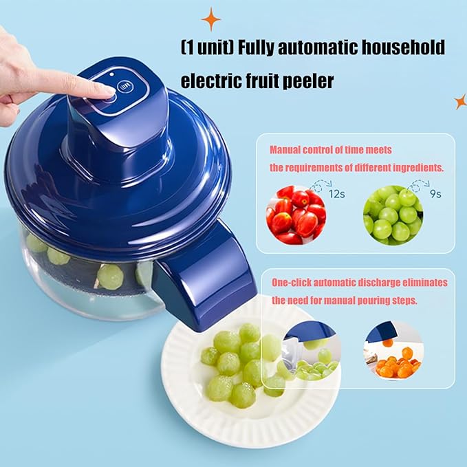 Automatic Electric Fruit & Vegetable Peeler – Multi-Function Kitchen Peeling Machine